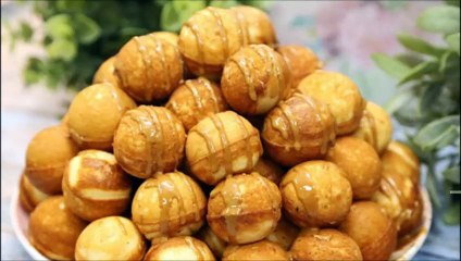 طريقة عمل كرات الكيك بـاللوتس