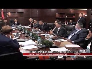 Ndryshimet kushtetuese për drejtësinë - News, Lajme - Vizion Plus