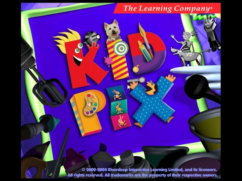 Kid Pix Deluxe 4 Gameplay
