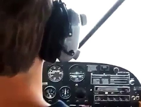 Quand un pilote fait une mauvaise blague à un de ses amis: panique garantie