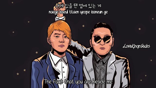 PSY ft. Xia - Dream [English subs + Romanization + Hangul] HD