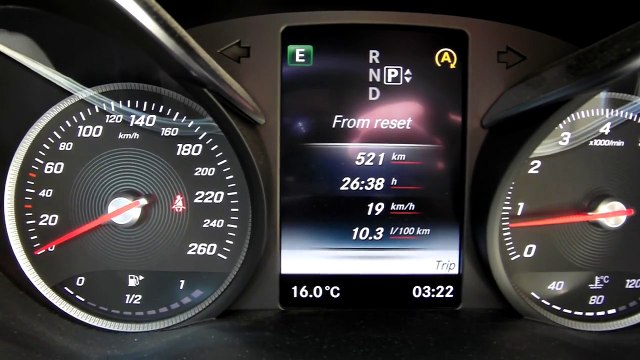 2015 Mercedes Benz W205 C Class C200 Engine Vibration Test Exhaust Sound