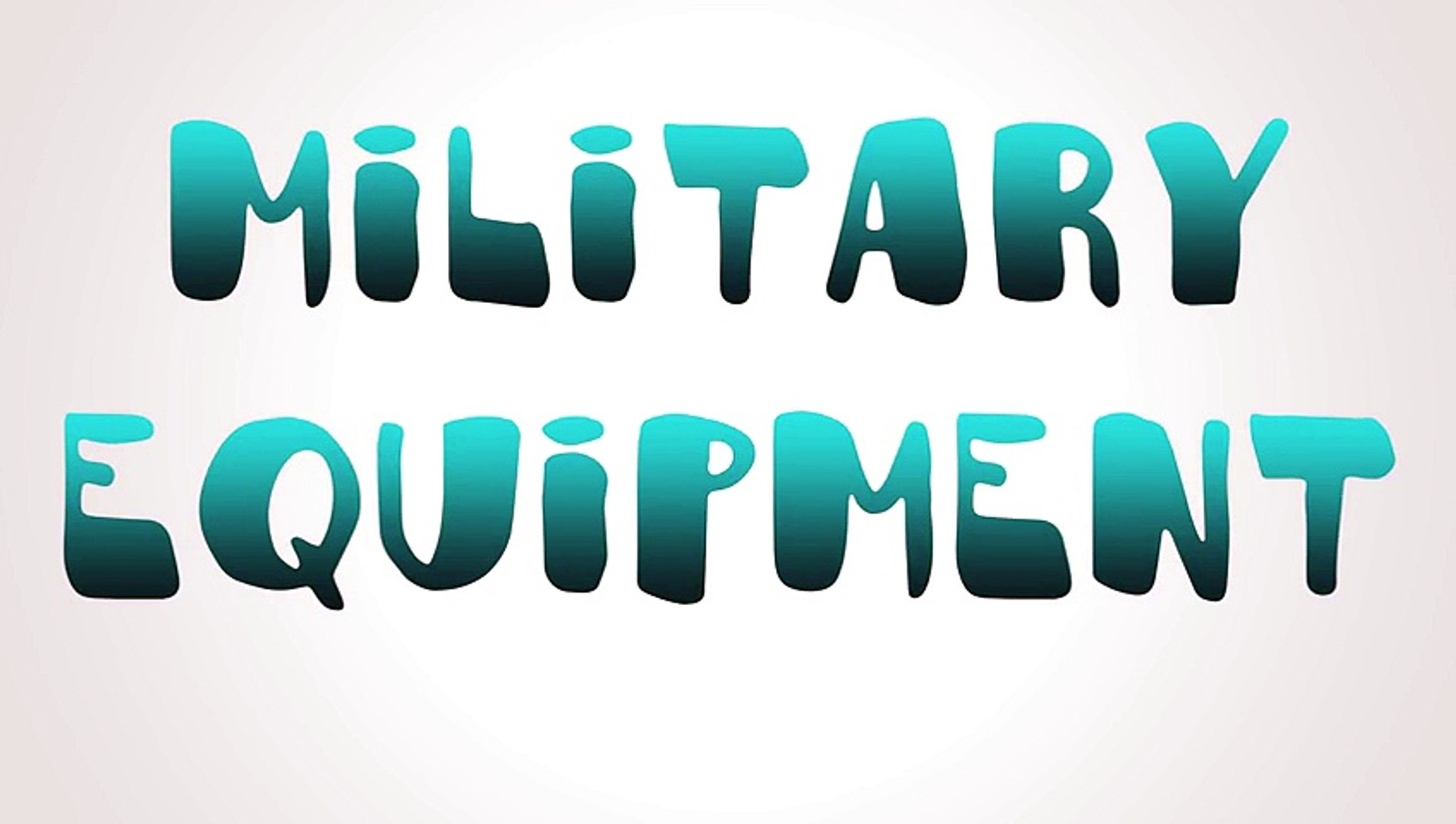 Educational Video for Kids Learning Military Vehicles - Smarty Pants!!!