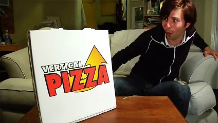 Crazy "Vertical Pizza" fake Parody Commercial is really WTF