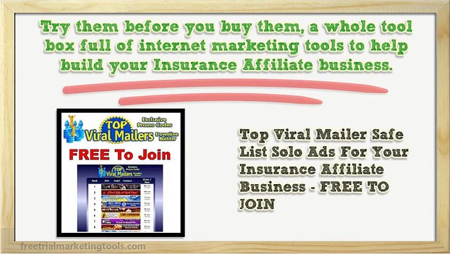 Free Trial Marketing Lead Tools For Insurance Affiliate Business