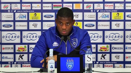 Bastia-Bordeaux : Conf. d'avant-match de F. Ayité