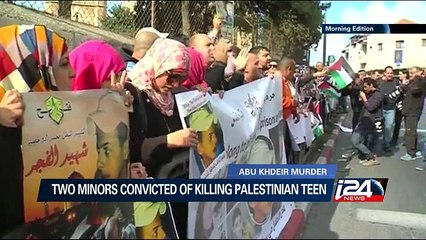 Abu Khdeir murder : two minors convicted of killing palestinian teen