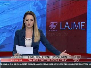 News Edition in Albanian Language - 30 Shtator 2015 - 19:00 - News, Lajme - Vizion Plus