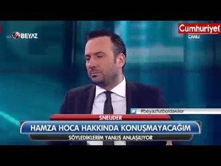 Canlı yayında yüzüne tükürdü, Sinan Engin küfretti