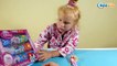 ✔ Кукла Барби и девочка Маша открывает новый набор наклеек - Disney Toys - Barbie Doll ✔