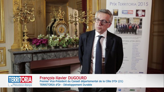 TERRITORIA 2015 : François-Xavier DUGOURD, 1er Vice-président du Conseil départemental de la Côte d'Or (21)