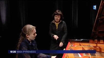 Reportage France 3 Europe du piano - Concert de Maryia Shamanina