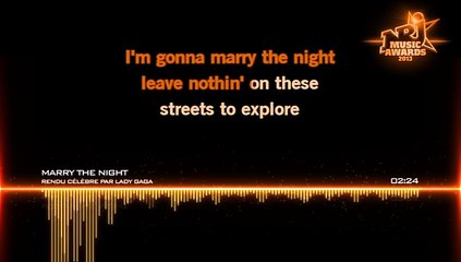 KARAOKE LADY GAGA - Marry the night