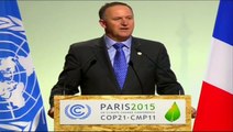 COP21 Leaders' Speeches: New Zealand's Prime Minister John P. Key