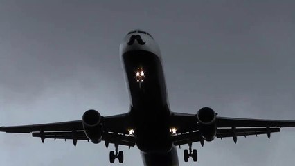 A cause du vente, impossible d'atterrir pour cet avion