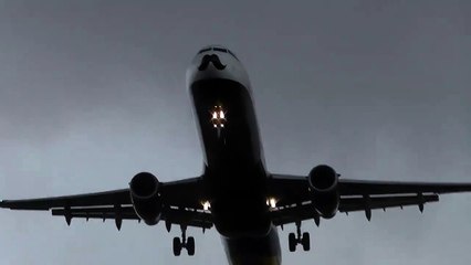 A cause du vente, impossible d'atterrir pour cet avion