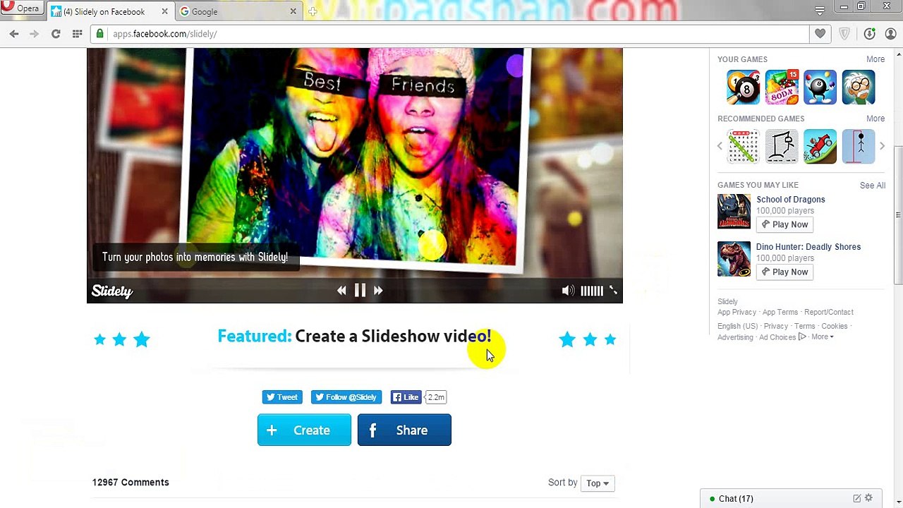 How To Create Video On Your FaceBook Pictures Video In Urdu And Hindi.