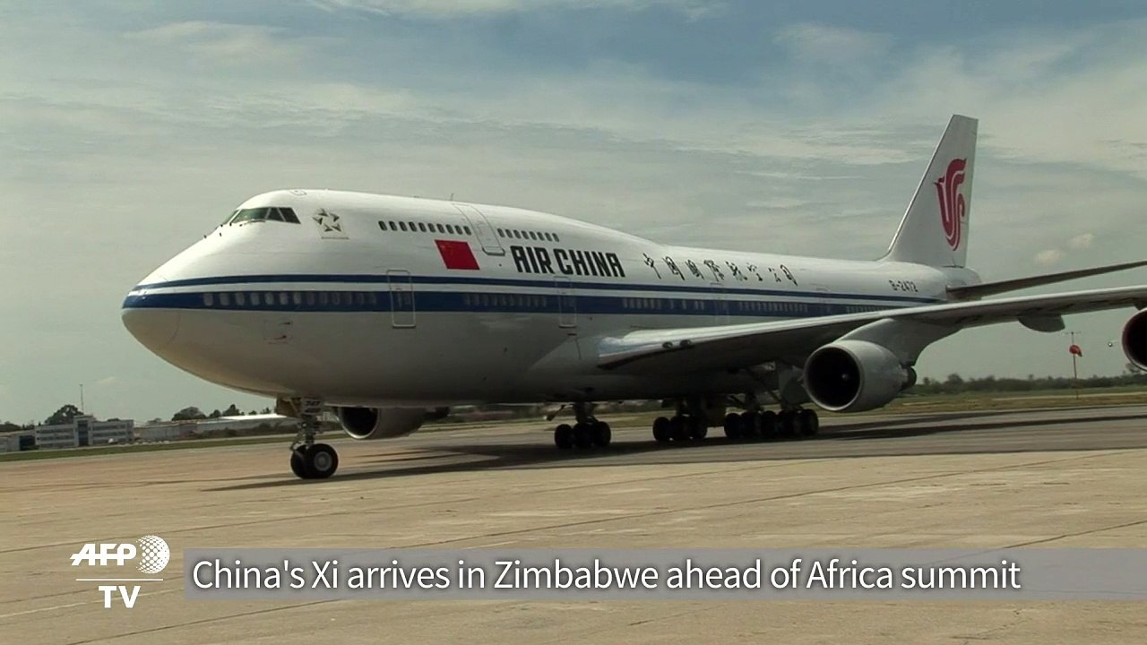 China's Xi arrives in Zimbabwe ahead of Africa summit