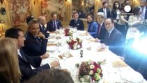 عشاء بين هولاند وأوباما على هامش أشغال مؤتمر المناخ في باريس