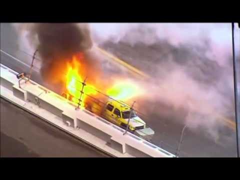 AKSIDENT SPEKTAKOLAR JUAN PABLO MONTOYA PERPLASET FRIKSHEM NE DAYTONA LAJM