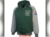 New York Jets NFL Defender Super Bowl Commemorative Detachable Hooded Jacket