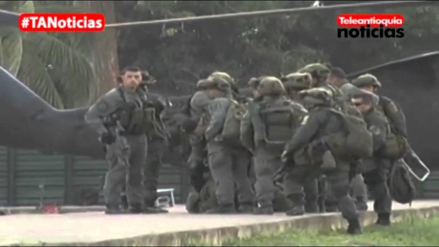 FORCAT QEVERITARE KOLUMBIANE VRASIN ME NJE SULM AJROR BOSIN E DROGES NAVARO LAJM