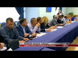 Avokatët penalistë protestë për kasat - News, Lajme - Vizion Plus