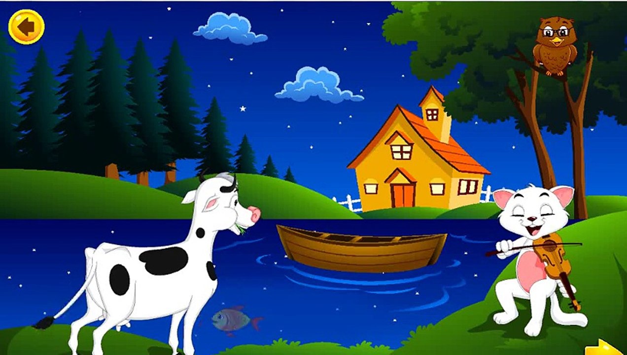 Hey diddle diddle rhyme-Nursery rhymes for children