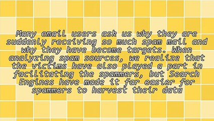 How Search Engines Help Spammers Target Your Email Account