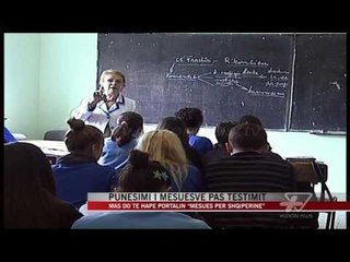 Punësimi i mësuesve pas testimit - News, Lajme - Vizion Plus