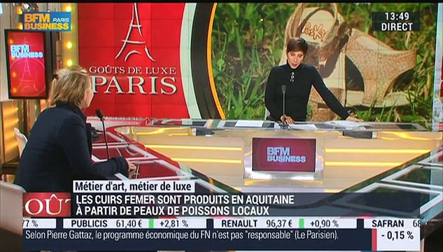 Métiers d'art, Métiers de luxe: Peaussier de peau marine - 01/12