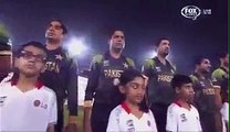Pakistan national anthem , Qoumi tarana in Cricket