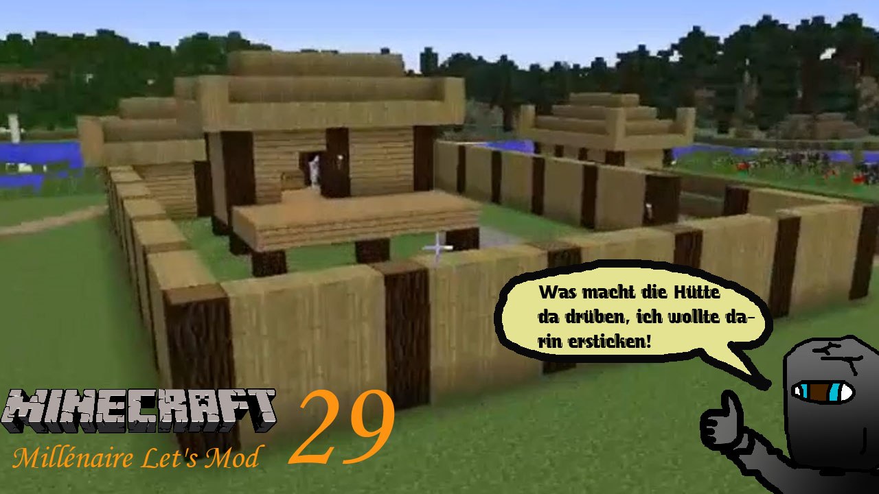 Minecraft Millénaire Let's Mod 29: Unser eigenes Dorf!