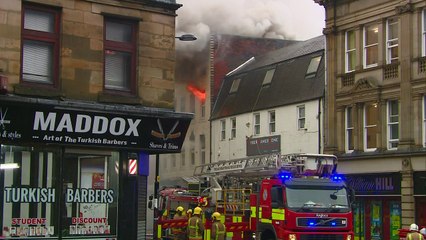 Major fire closes part of Newcastle city centre