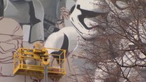 Giant Stormtroopers March on Moscow in Anticipation of Newest Star Wars
