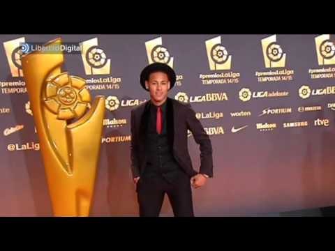 Neymar, protagonista de los premios de la Liga por su sombrero