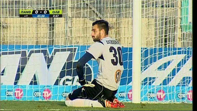 Panthrakikos vs. Olympiakos Volos 1 - 0 Goal A. Mejía (Greek Cup - Second round - 1 December 2015)