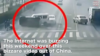 cars in China sparks viral video - Video Dailymotion