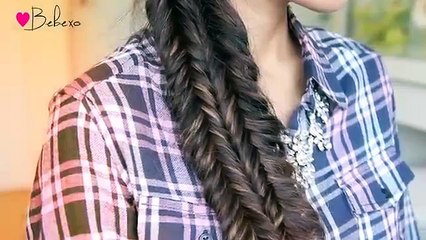 Mermaid Double Fishtail Braid Hairstyle  Hair Tutorial