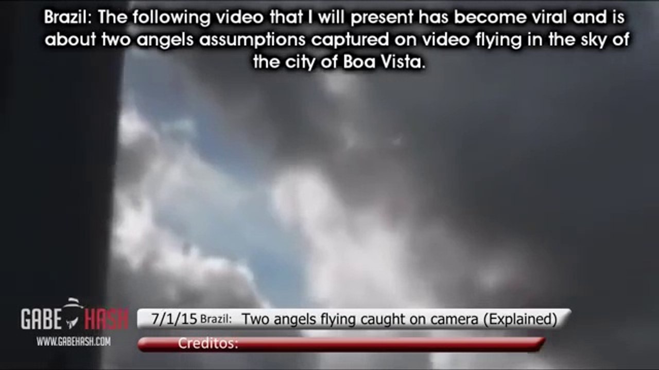Two Angels Caught On Camera Flying In Brazil (Explained)