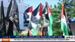 Ghaza  une marche de soutien aux prisonniers palestiniens dans les prisons israéliennes