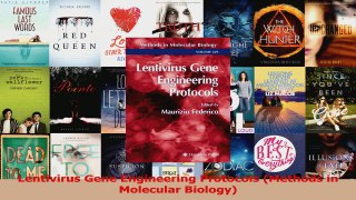 Read  Lentivirus Gene Engineering Protocols Methods in Molecular Biology Ebook Free