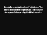 Image Reconstruction from Projections: The Fundamentals of Computerized Tomography (Computer
