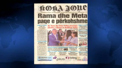 SHTYPI I DITES ME TITUJT KRYESORE TE GAZETAVE SHQIPTARE E MARTE 6 TETOR 2015 LAJM