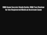 RMA Exam Secrets Study Guide: RMA Test Review for the Registered Medical Assistant Exam Download