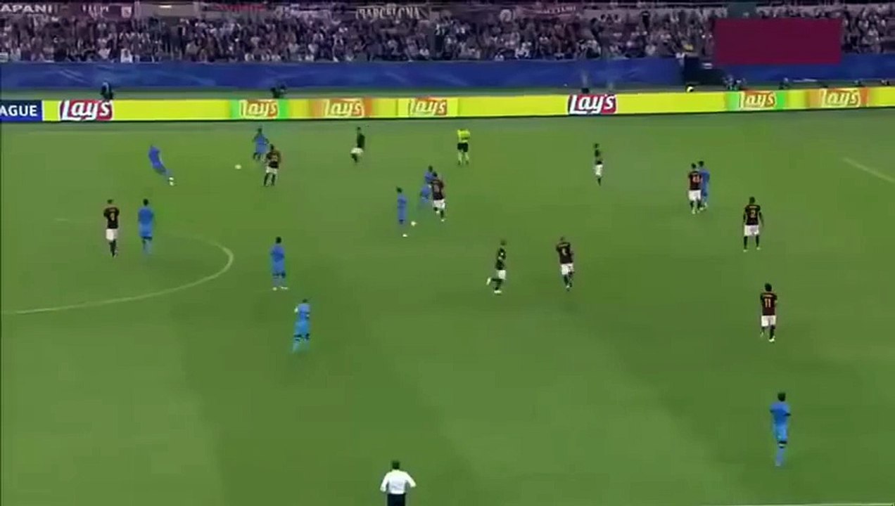 La frappe "from downtown" de Alessandro Florenzi face à Barcelone