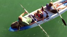 Funny Animal: Sea Lion joins family on Santa Barbara kayak - ORIGINAL VIDEO