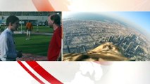 Funny Animal: Eagle-cam reveals incredible POV as it descends from Burj Khalifa - BBC News