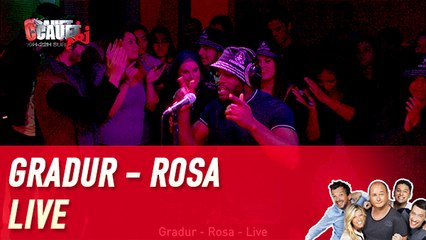 Gradur - Rosa - Live - C'Cauet sur NRJ