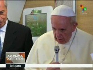 Papa Francisco afirma que cuidar el planeta es una cuestión moral